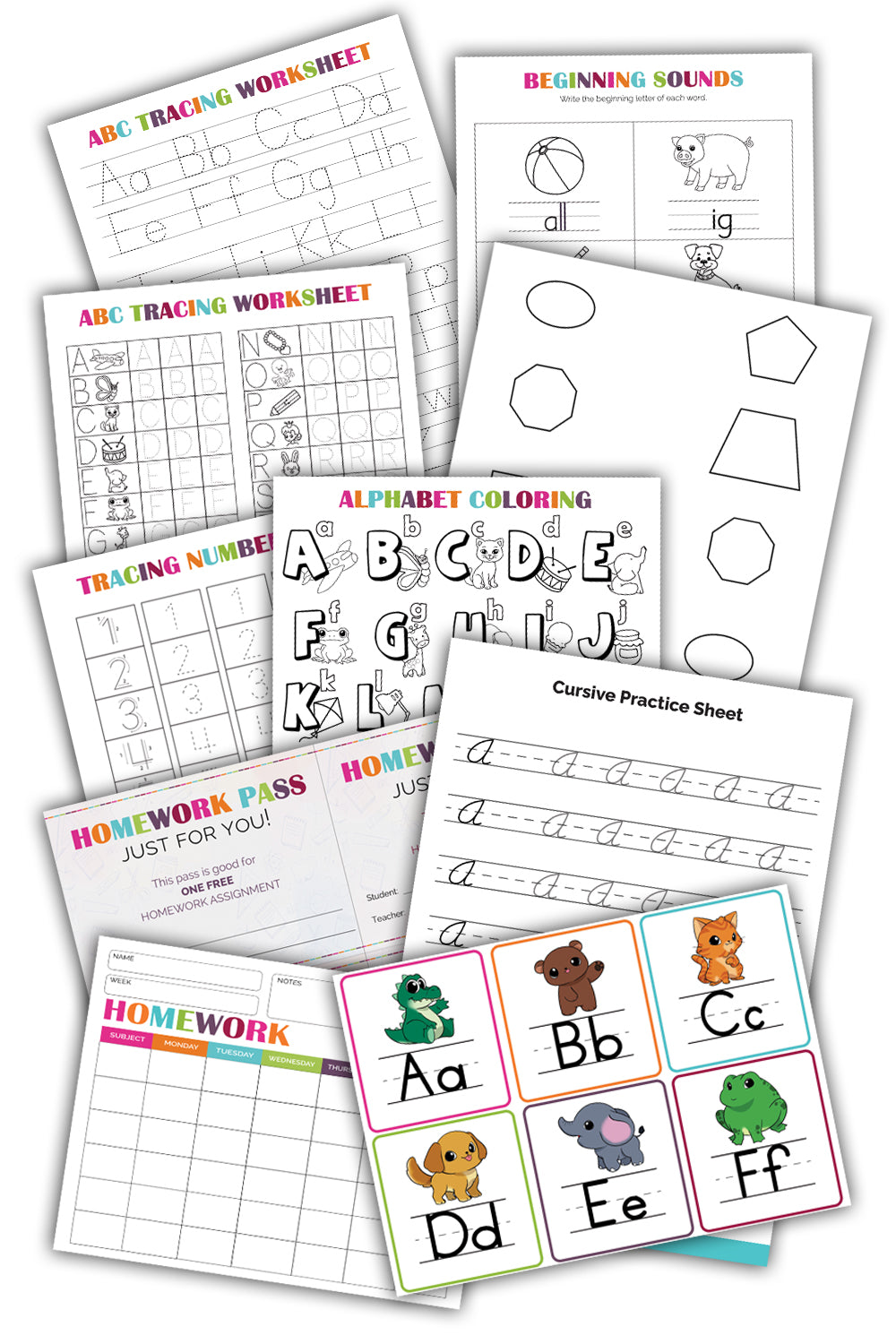 Early Childhood Learning Bundle (429 Pages)