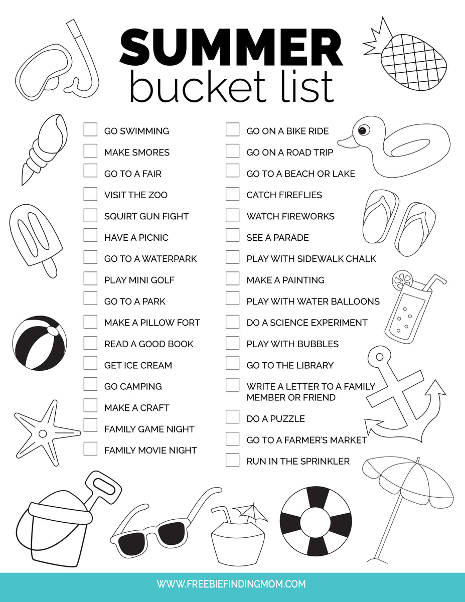 Fun Summer Bucket List Ideas Template Freebie Finding Mom fun-summer-bucket-list-ideas-template-freebie-finding-mom
