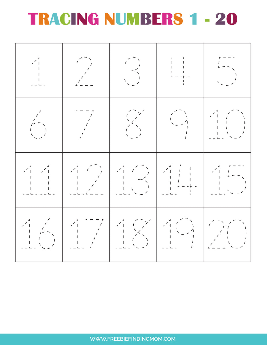 Number Tracing Worksheets 1 20 Lewisvillearts number-tracing-worksheets-1-20-lewisvillearts
