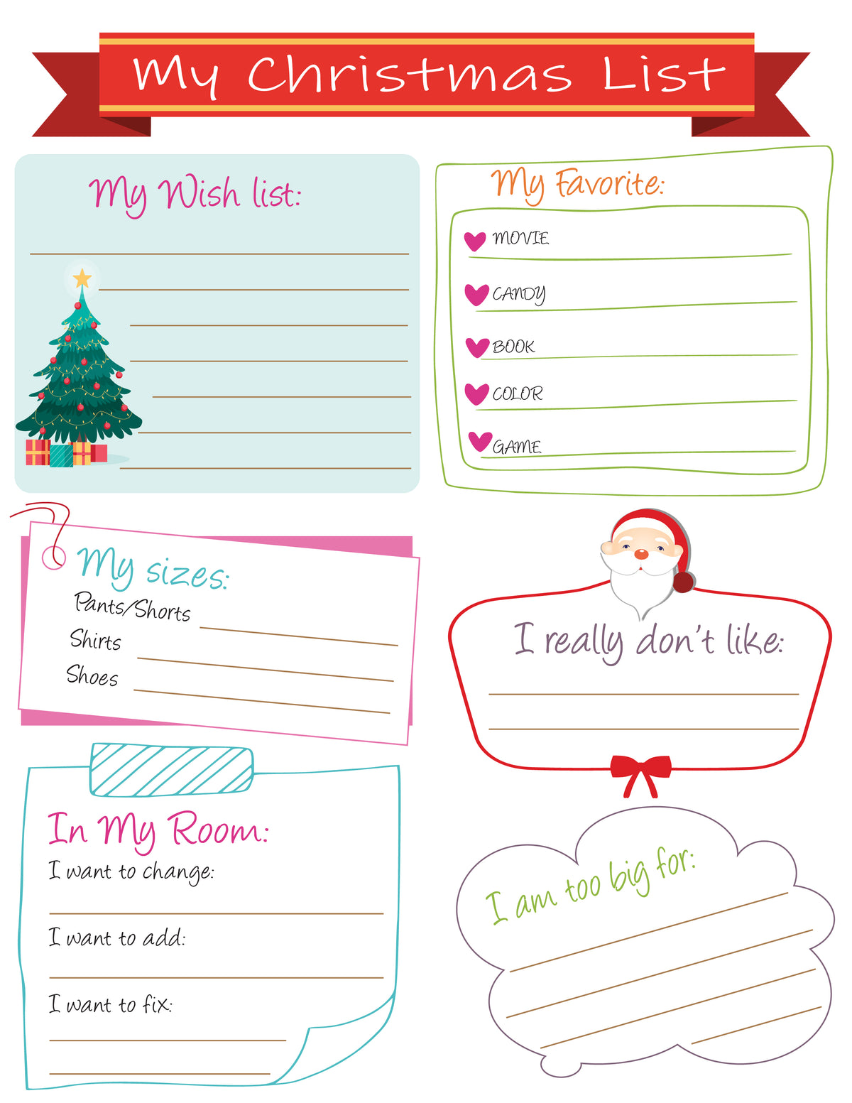My Christmas List for Teens