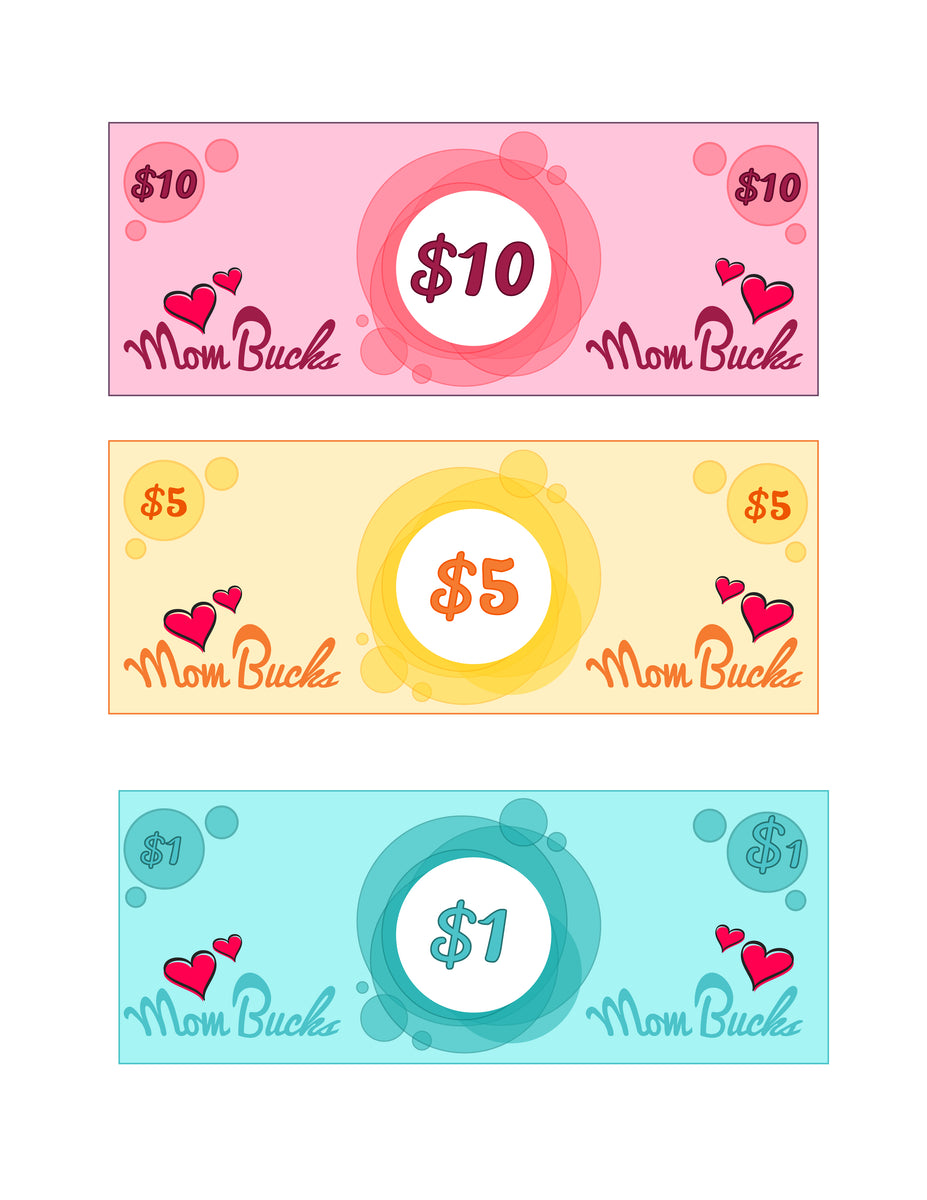 Printable Mom Bucks printable-mom-bucks