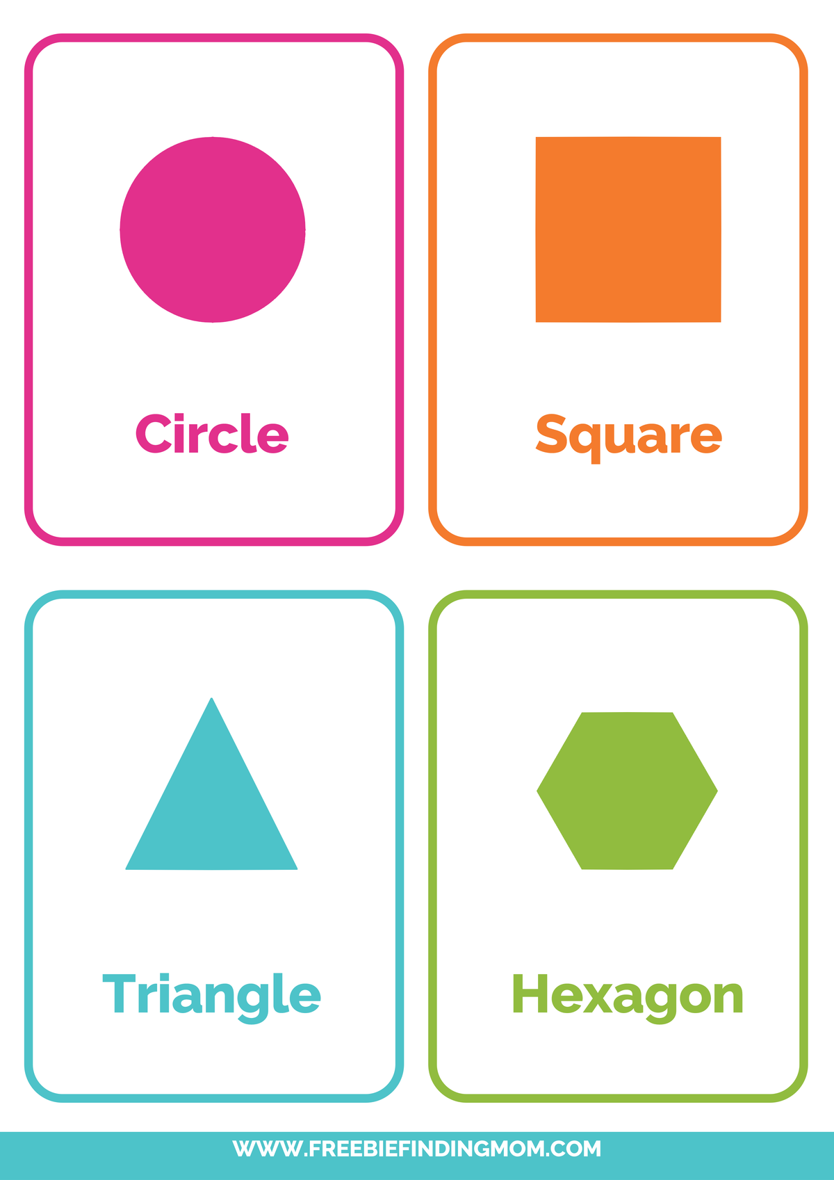 Shapes Worksheets (132 Pages)