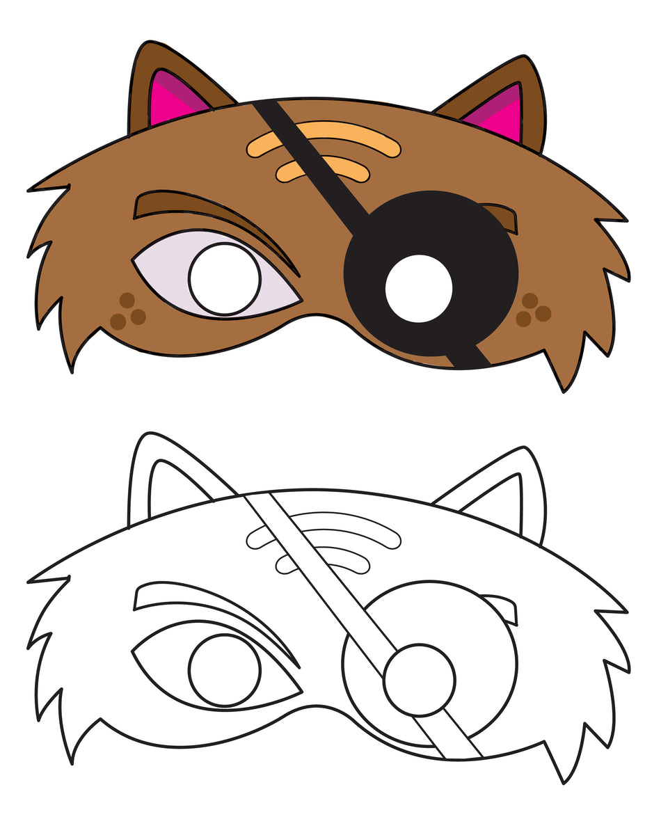 halloween-masks-7-designs for Free Printable Halloween Mask Templates Halloween Masks (7 Designs) for Free Printable Halloween Mask Templates