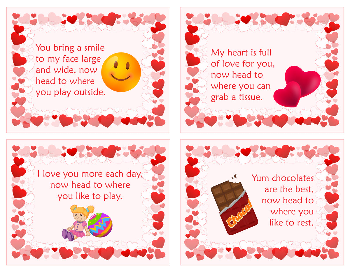 Valentine's Day Scavenger Hunt (12 Clues) valentine-s-day-scavenger-hunt-12-clues