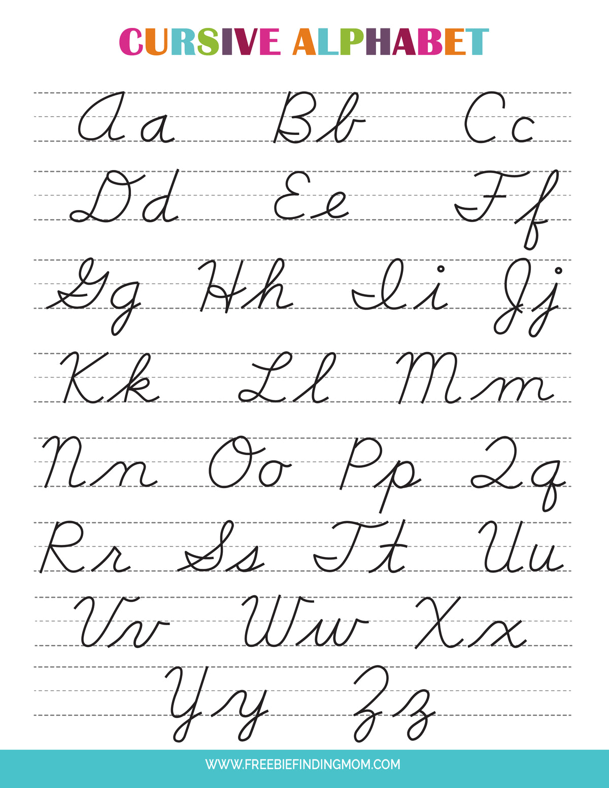 Cursive Writing Bundle (107 Pages)