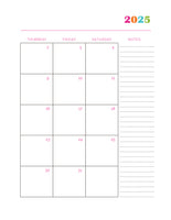 2025 Daily Planner Pages + Life Planner Binder