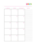 2025 Daily Planner Pages + Life Planner Binder