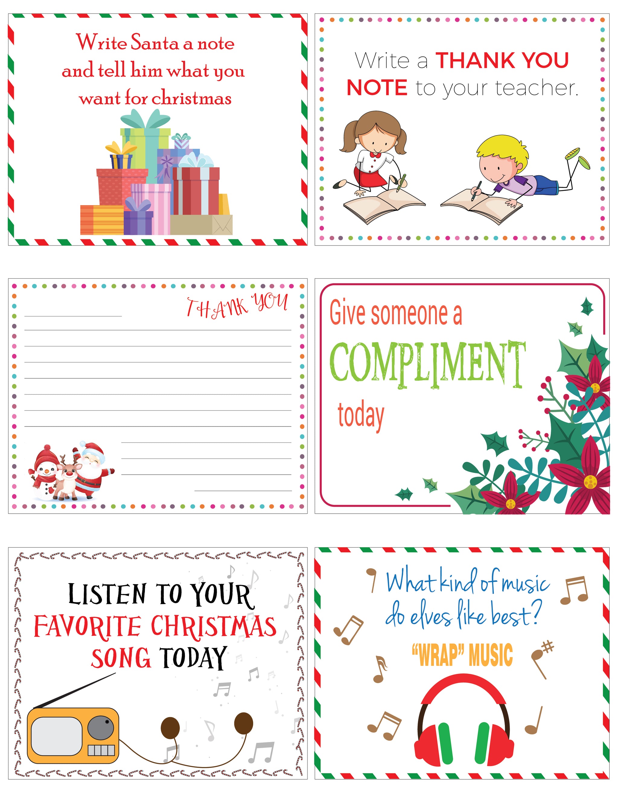 30 Elf Notes – Freebie Finding Mom