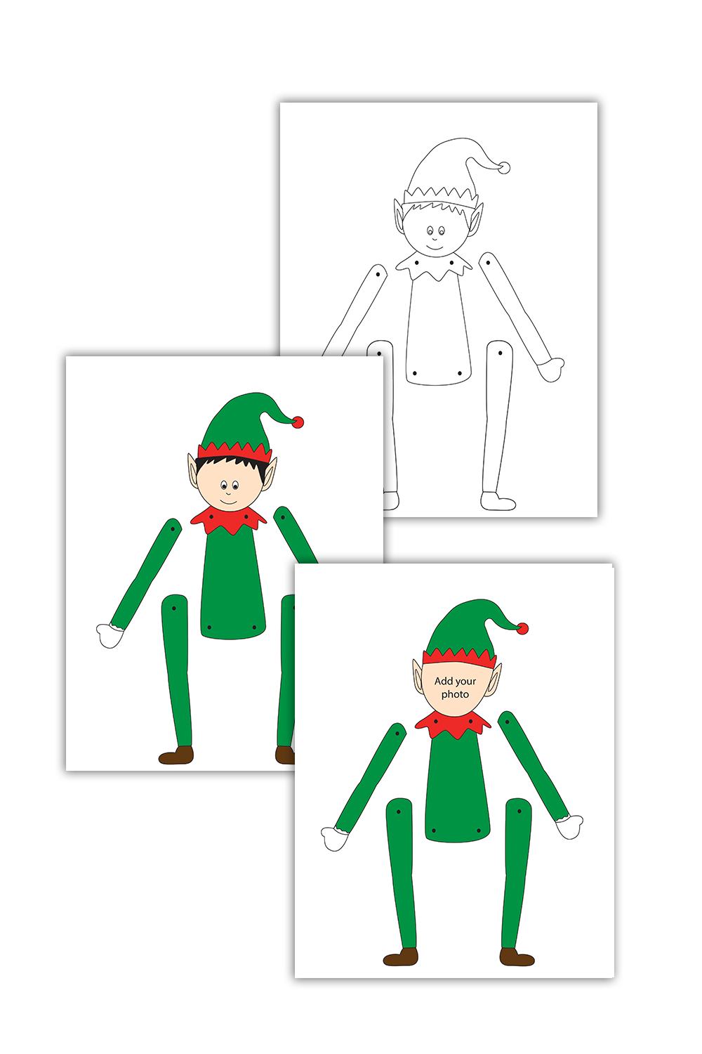 Elf Templates - Light (3 Pages)