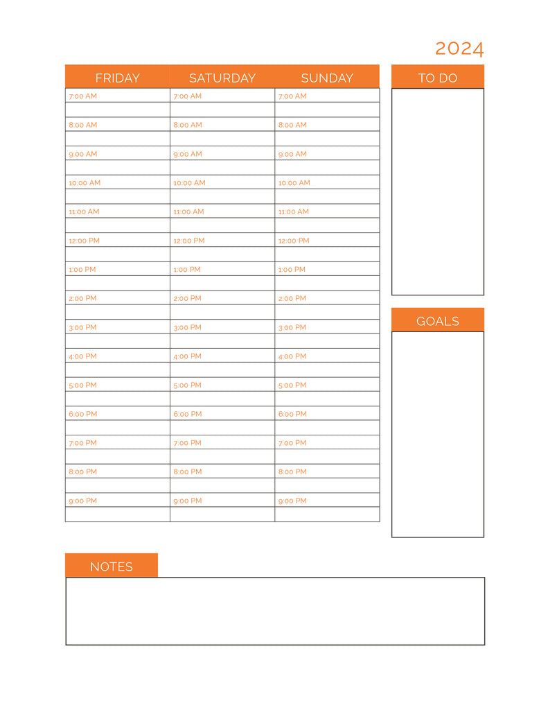 2023-2024 Daily Planner Pages + Life Planner Binder – Freebie Finding Mom