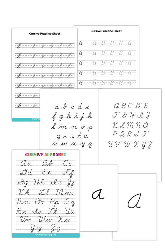 Cursive Writing Bundle (107 Pages)