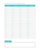 2024 Daily Planner Pages + Life Planner Binder