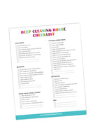 House Deep Cleaning Checklist