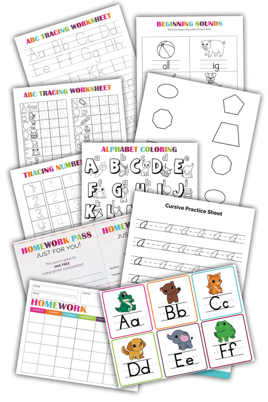 Early Childhood Learning Bundle (429 Pages)