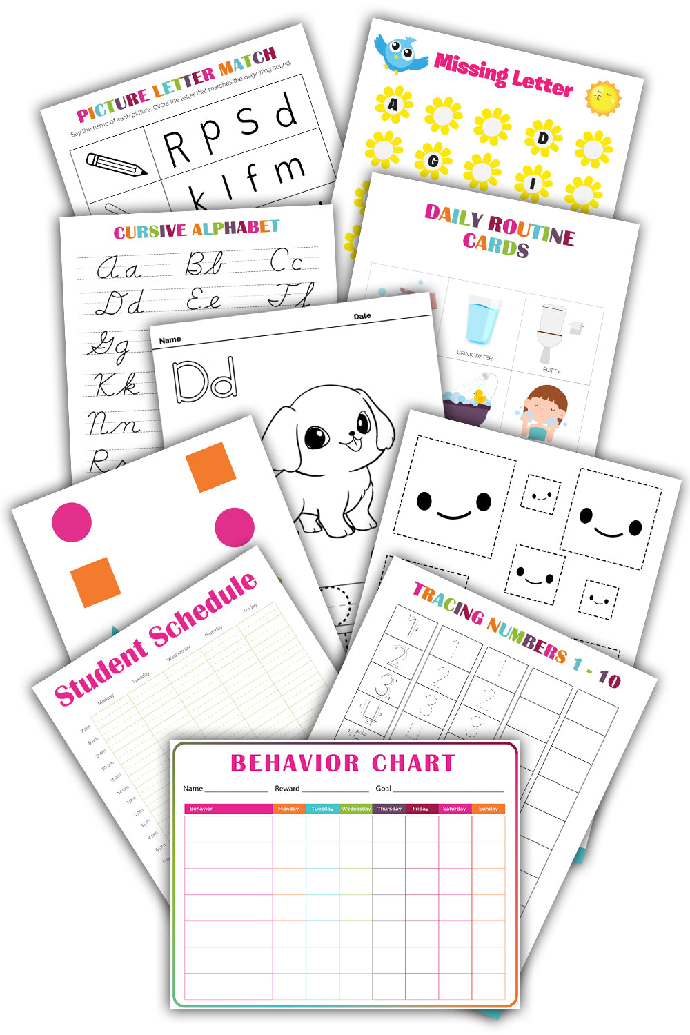Early Childhood Learning Bundle (429 Pages)