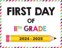 2024-2025 First Day of School Signs (Including Homeschool)