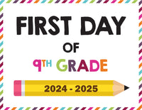 2024-2025 First Day of School Signs (Including Homeschool)