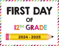 2024-2025 First Day of School Signs (Including Homeschool)