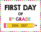 2026-2027 First Day of School Signs (Including Homeschool)