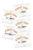 2026 - 2027 First Day of School Signs