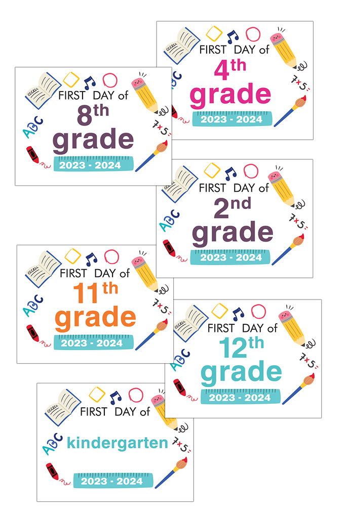 2020-2021 First Day of School Sign Printable (Pandemic Style) – Freebie ...