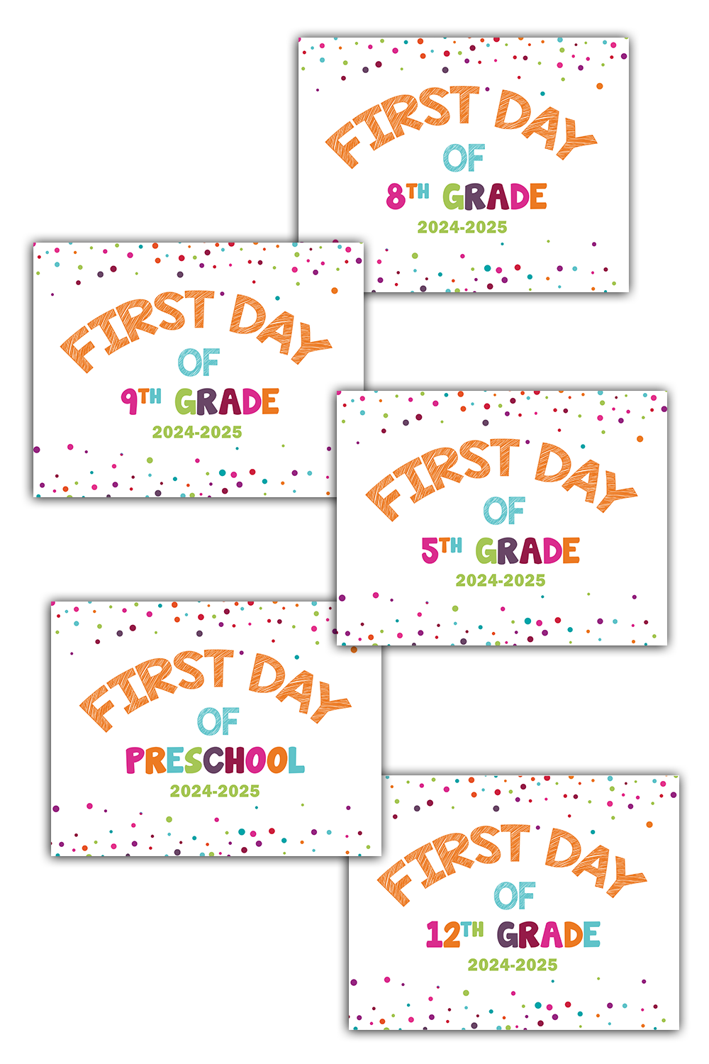 First Day of School Sign Printable for Free First Day Of School Sign Printable Pdf