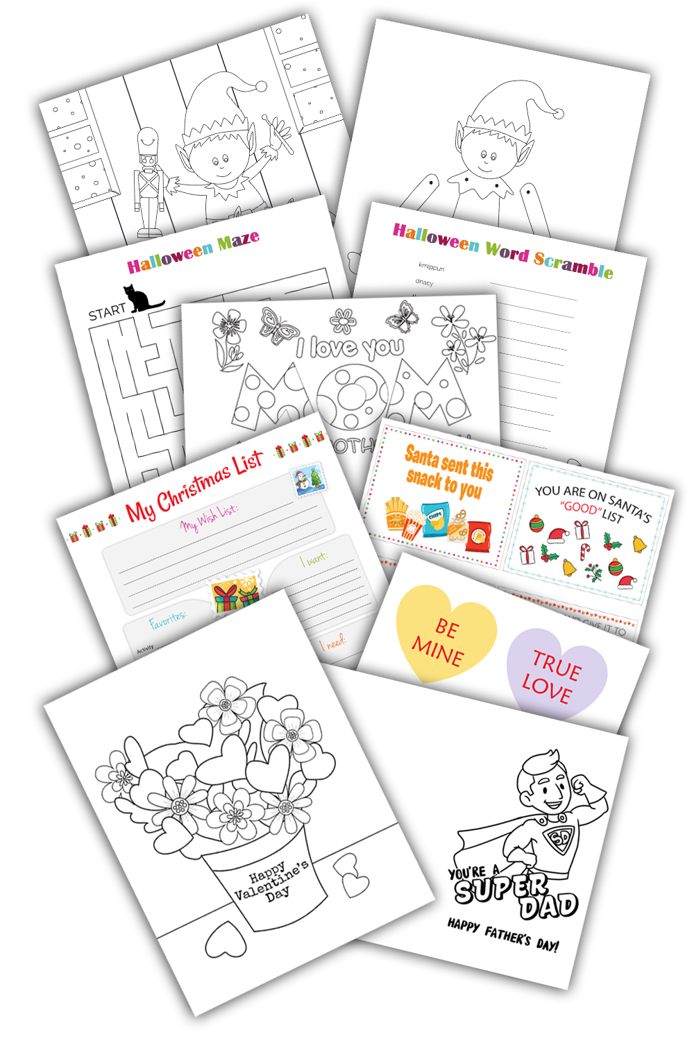 Holiday & Celebration Bundle (423 Pages)