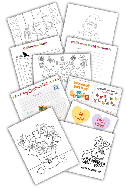 Holiday & Celebration Bundle (423 Pages)