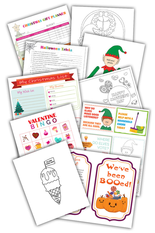 Holiday & Celebration Bundle (423 Pages)