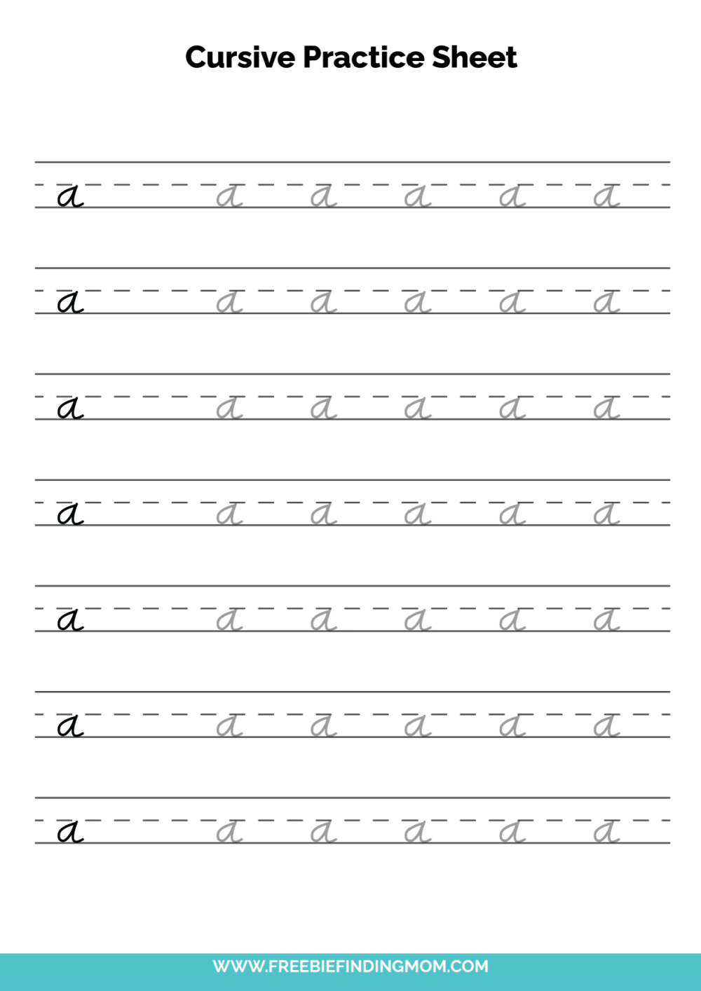 Cursive Writing Bundle (107 Pages)
