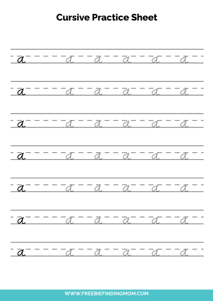 Cursive Writing Bundle (107 Pages)