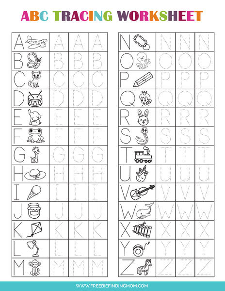 Abc Worksheets For