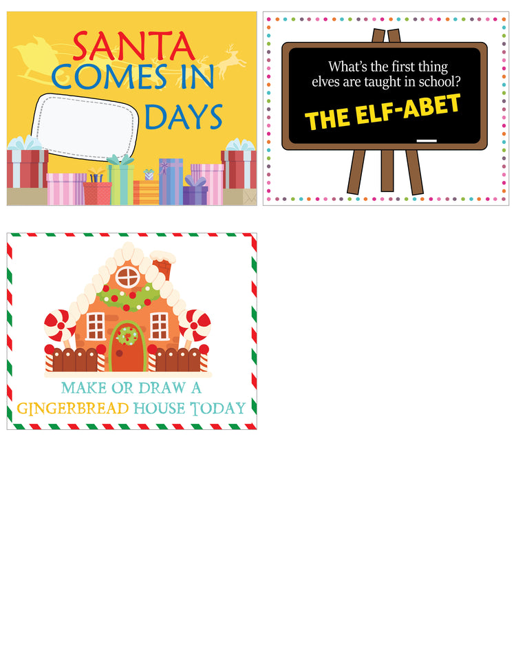 30 Printable Elf Notes