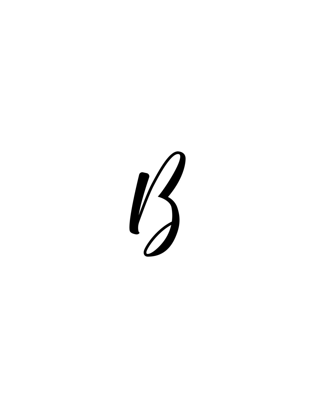 Cursive Calligraphy Writing Bundle (107 Pages)