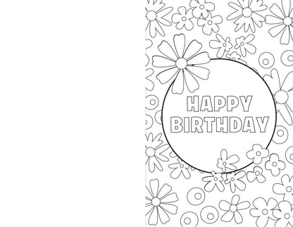 Birthday Card Drawing Ideas (3 Cards)