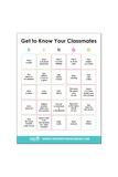Get to Know You Bingo Cards (25 Cards)