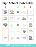 Icebreaker Bingo Cards (25 Cards)