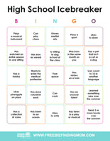 Icebreaker Bingo Cards (25 Cards)
