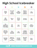 Icebreaker Bingo Cards (25 Cards)