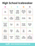 Icebreaker Bingo Cards (25 Cards)