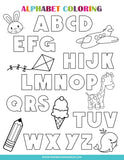 3 Letter Coloring Pages