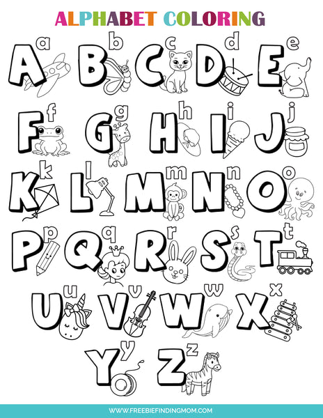 3 Letter Coloring Pages 3 Letter Coloring Pages