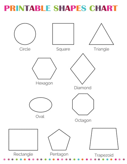 Shapes Worksheets (132 Pages)