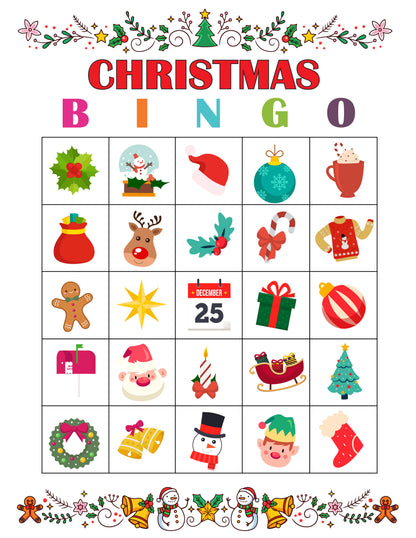 Christmas Bingo Game