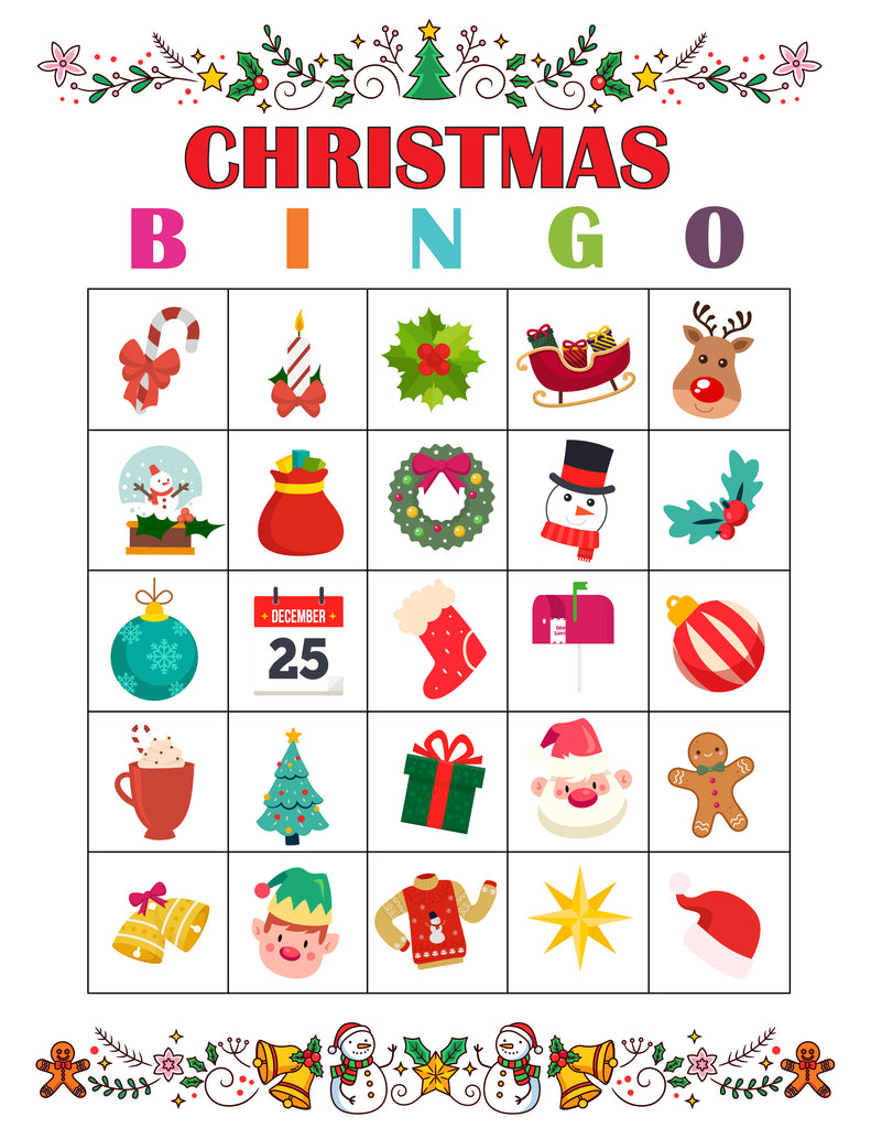 Christmas Bingo Game