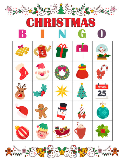 Christmas Bingo Game