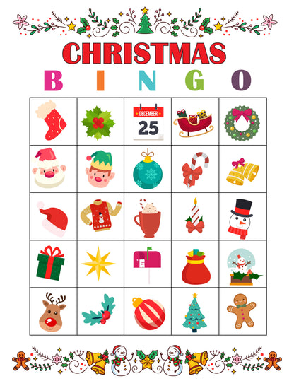 Christmas Bingo Game