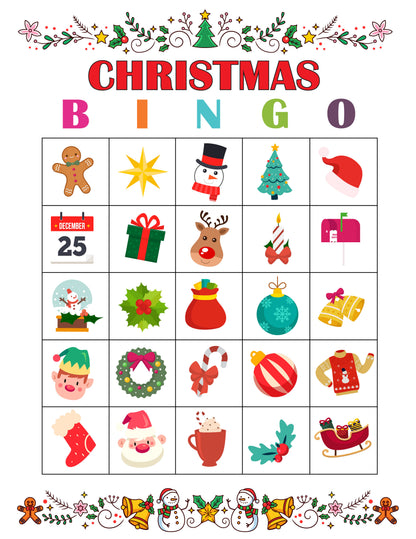 Christmas Bingo Game