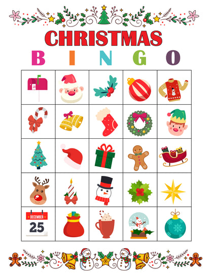 Christmas Bingo Game