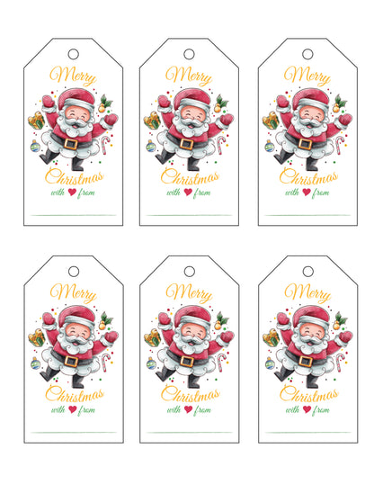 Christmas Tags Bundle (6 Styles Included)